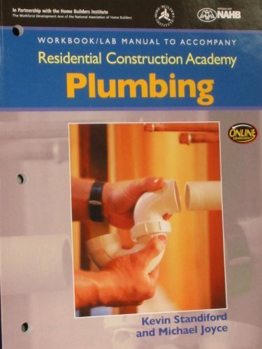 Residential Construction Academy Plumbing-Workbook/Lab Mnl  2008 9781428323704 Front Cover
