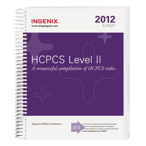 HCPCS 2012 Level II Expert   2011 9781601515704 Front Cover