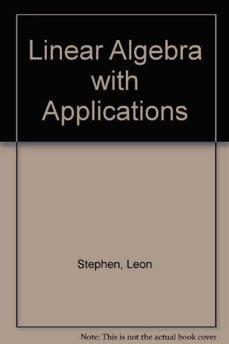 Linear Algebra with Applications  1980 9780023698705 Front Cover