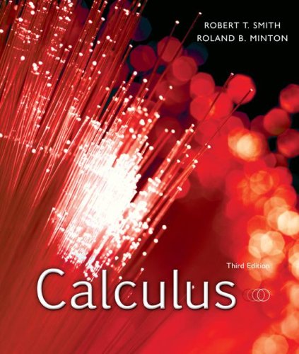 Calculus Late Transcendental Functions with MathZone 3rd 2008 (Revised) 9780073312705 Front Cover