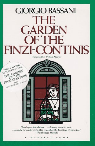 Garden of Finzi-Continis   1977 9780156345705 Front Cover