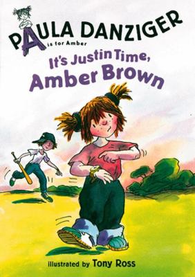 It's Justin Time, Amber Brown   2001 9780399234705 Front Cover