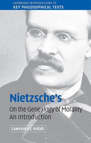 Nietzsche's 'on the Genealogy of Morality' An Introduction  2008 9780521697705 Front Cover