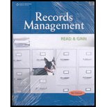 Bundle: Records Management, 9th + Simulation  9th 2011 9780538457705 Front Cover