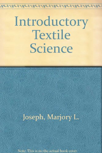 Introductory Textile Science 3rd 1977 9780030899706 Front Cover