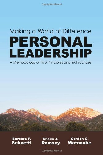 Making a World of Difference. Personal Leadership  N/A 9780979716706 Front Cover