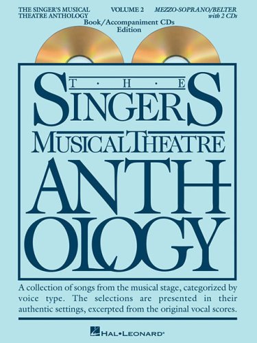 Singer's Musical Theatre Anthology - Volume 2 Mezzo-Soprano Book/Online Audio  N/A 9781423423706 Front Cover