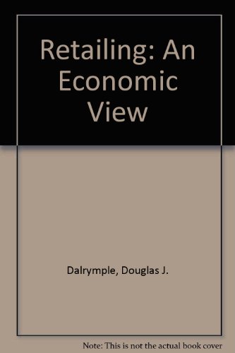 Retailing An Economic View  1969 9780029069707 Front Cover