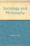 Sociology and Philosophy Reprint  9780029085707 Front Cover