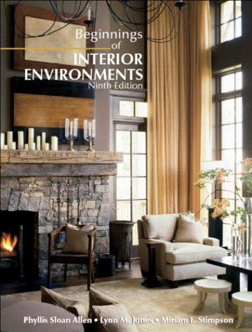 Beginnings of Interior Environments  9th 2004 9780130457707 Front Cover