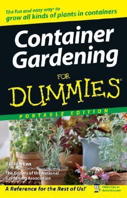 Container Gardening for Dummiesreg;   2006 9780470043707 Front Cover