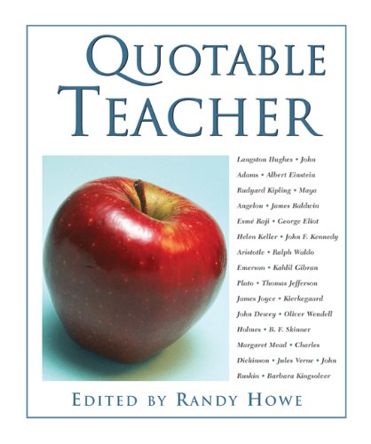 Quotable Teacher  N/A 9781592289707 Front Cover