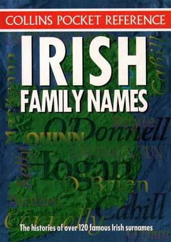 Irish Family Names   1997 9780004720708 Front Cover