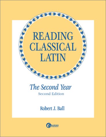 Reading Classical Latin The Second Year 2nd 1998 9780070060708 Front Cover