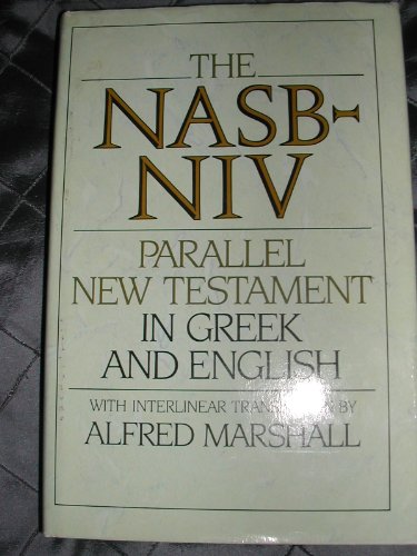Parallel New Testament in Greek and English with Interlinear Translation  N/A 9780310346708 Front Cover