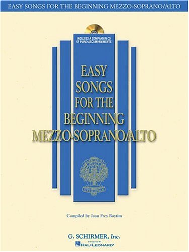Easy Songs for the Beginning Mezzo-Soprano/Alto  N/A 9780634019708 Front Cover