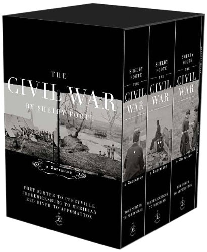 Civil War Trilogy Box Set With American Homer: Reflections on Shelby Foote and His Classic the Civil War: a Narrative N/A 9780679643708 Front Cover