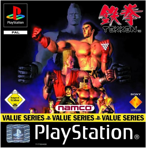 Tekken PlayStation artwork