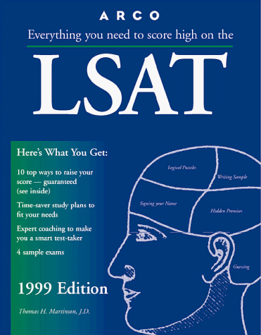 Law School Admission Test 1999  1999 9780028624709 Front Cover