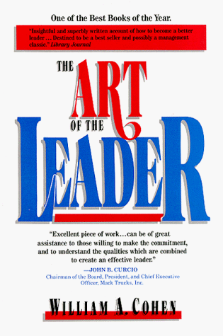 Art of the Leader  N/A 9780130484710 Front Cover