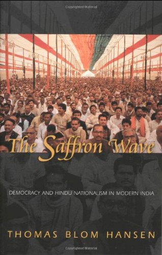 Saffron Wave Democracy and Hindu Nationalism in Modern India  1999 9780691006710 Front Cover