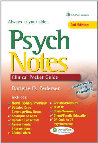 PsychNotes Clinical Pocket Guide 3rd 2012 (Revised) 9780803627710 Front Cover