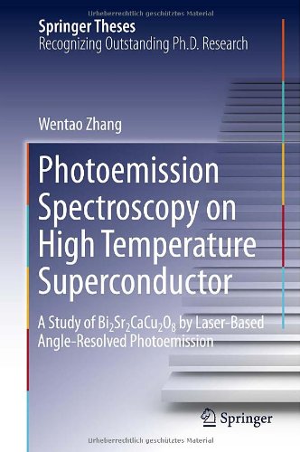 Photoemission Spectroscopy on High Temperature Superconductor A Study of Bi2Sr2CaCu2O8 by Laser-Based Angle-Resolved Photoemission  2013 9783642324710 Front Cover