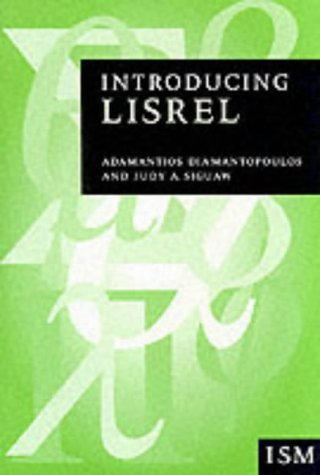 Introducing LISREL A Guide for the Uninitiated  2000 9780761951711 Front Cover