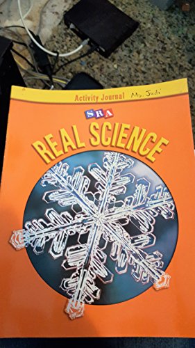Real Science Activity Journal  2000 9780026837712 Front Cover