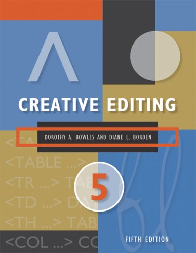 Creative Editing  5th 2008 9780495095712 Front Cover