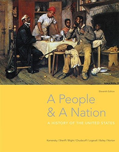Cover art for A People and a Nation: A History of the United States, 11th Edition