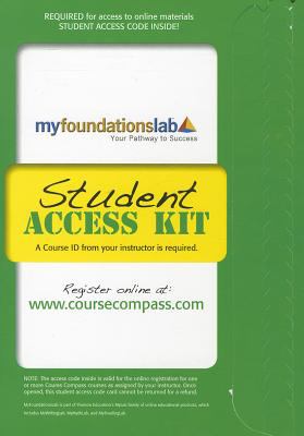 MyLab Foundational Skills Without Pearson EText --New Design -- Student Access Code Card   2013 (Student Manual, Study Guide, etc.) 9780205187713 Front Cover