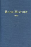 Book History   1998 9780271018713 Front Cover