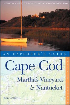Explorer's Guide - Cape Cod Martha's Vineyard and Nantucket 7th 9780881507713 Front Cover