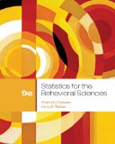 Bundle: Statistics for the Behavioral Sciences, 9th + Aplia Printed Access Card Statistics for the Behavioral Sciences, 9th + Aplia Printed Access Card 9th 2013 9781133395713 Front Cover