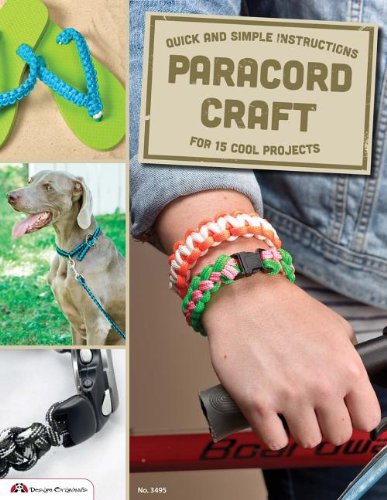 Parachute Cord Craft Quick and Simple Instructions for 22 Cool Projects  2012 9781574213713 Front Cover