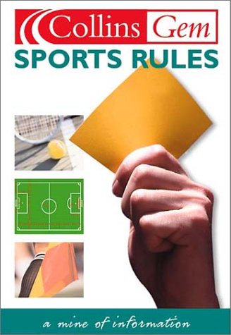 Sports Rules   2001 9780007122714 Front Cover