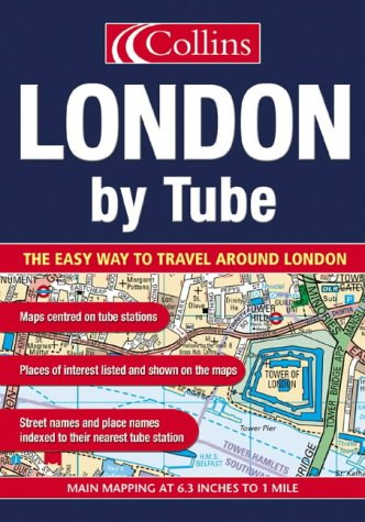 London by Tube (Atlas) N/A 9780007164714 Front Cover