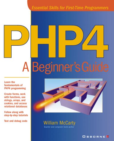 PHP 4: a Beginner's Guide   2001 9780072133714 Front Cover