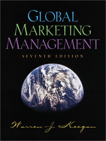 Global Marketing Management  7th 2002 9780130332714 Front Cover