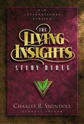Living Insights Study Bible  N/A 9780310918714 Front Cover