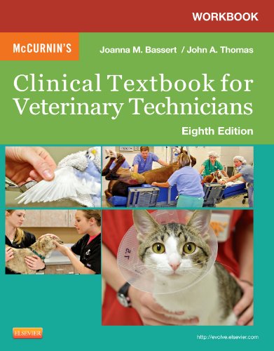 Workbook for Mccurnin's Clinical Textbook for Veterinary Technicians  8th 2014 9781455726714 Front Cover