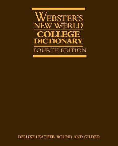 Webster's New World College Dictionary  4th 2001 (Revised) 9780028634715 Front Cover