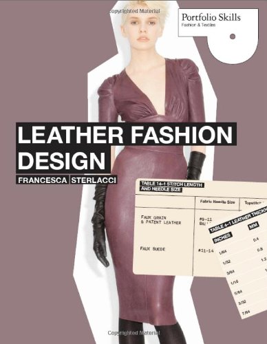 Leather Fashion Design   2010 9781856696715 Front Cover