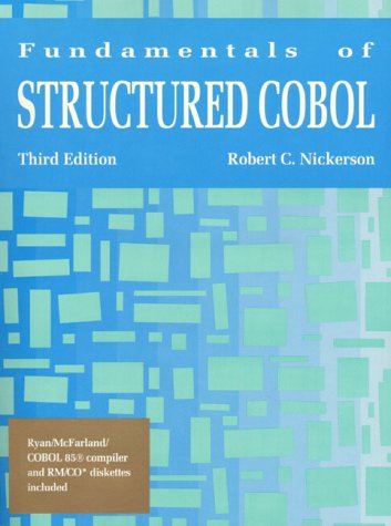 Fundamentals of Structured Cobol with RM/Cobol 85 3rd 9780065001716 Front Cover