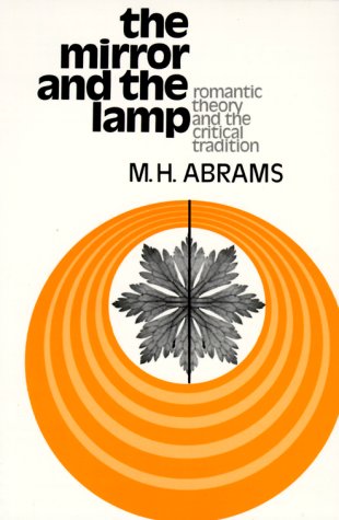 Mirror and the Lamp Romantic Theory and the Critical Tradition  1971 (Reprint) 9780195014716 Front Cover