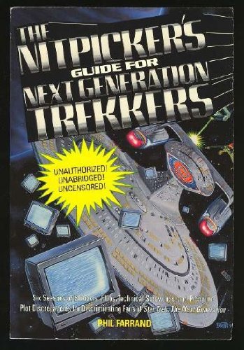 Nitpicker's Guide for Next Generation Trekkers Volume 1  N/A 9780440505716 Front Cover