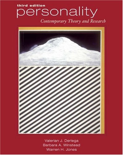 Personality Contemporary Theory and Research 3rd 2005 (Revised) 9780534598716 Front Cover