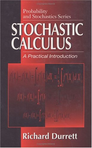 Stochastic Calculus A Practical Introduction 2nd 1996 9780849380716 Front Cover