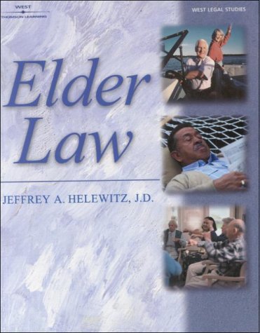 Elder Law   2001 9780766813717 Front Cover